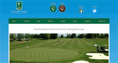 Desktop Screenshot of crumlincreek.com